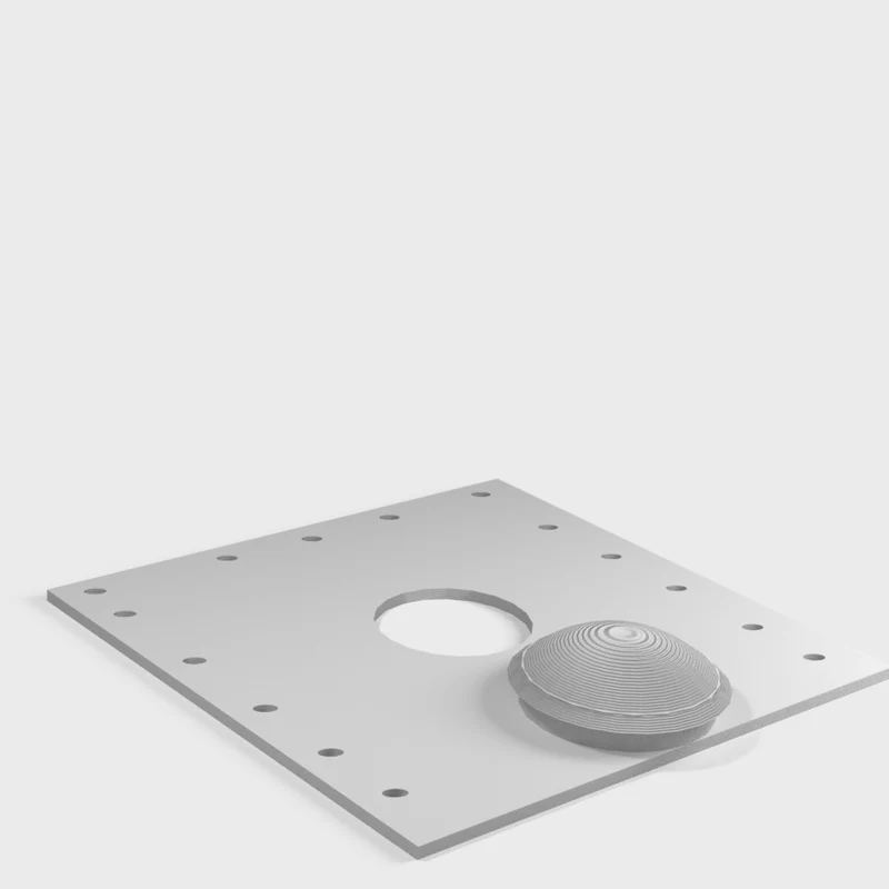 Renfort de bouton-pression pour housse de bateau