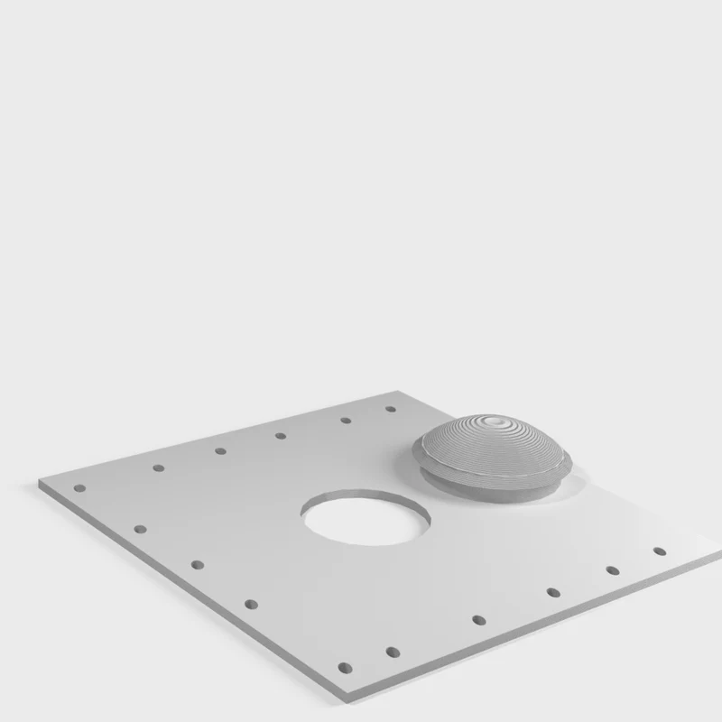 Renfort de bouton-pression pour housse de bateau