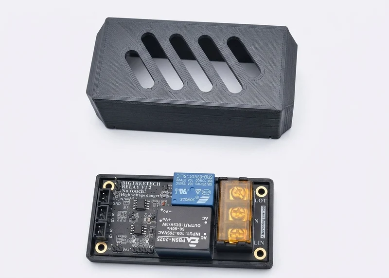 Support de rail DIN BTT Relay 1.2 avec capuchon de protection
