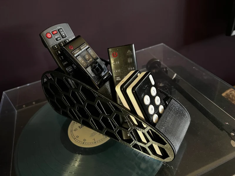 Support de télécommande universel pour TV - Rangement avec style
