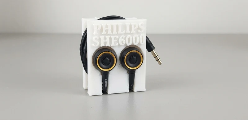 Contrôle des câbles pour les écouteurs Philips SHE6000
