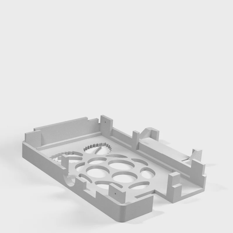 Raspberry Pi 1 support DIN rail