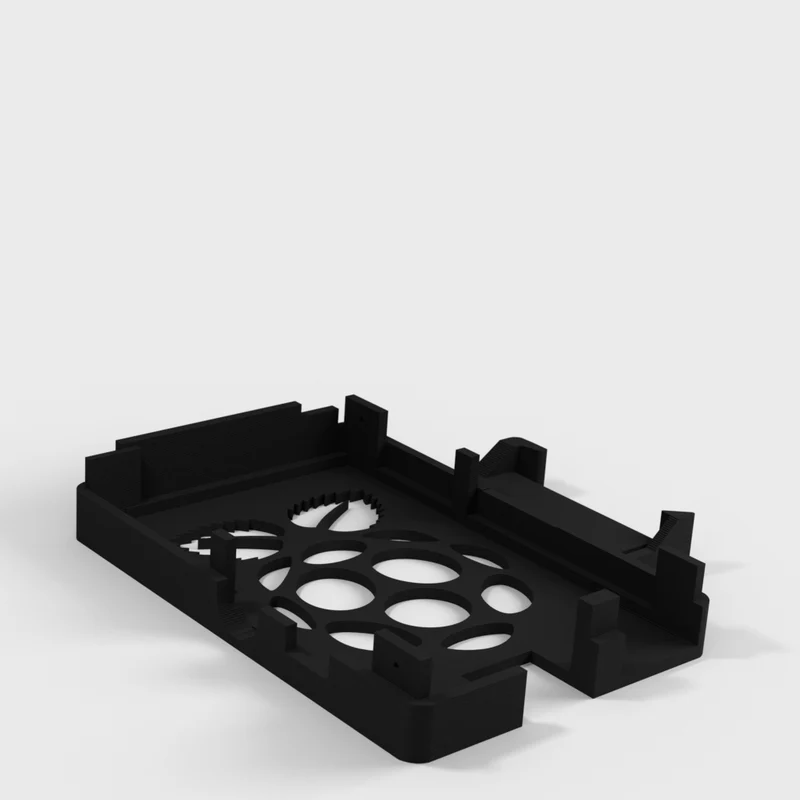 Raspberry Pi 1 support DIN rail