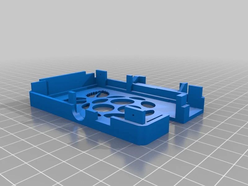 Raspberry Pi 1 support DIN rail