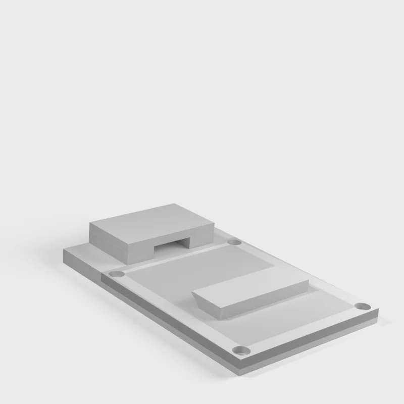 Plaque de montage Raspberry Pi pour rail DIN