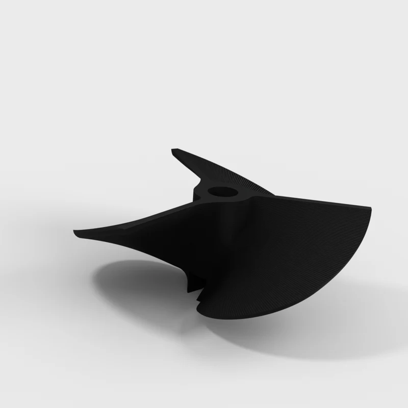 Hélice de bateau RC avec 3 pales - Ø40mm, axe de 4mm
