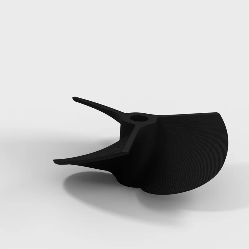 Hélice de bateau RC avec 3 pales - Ø40mm, axe de 4mm