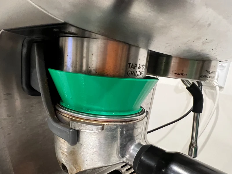 Entonnoir de groupe amélioré 58mm pour expresso