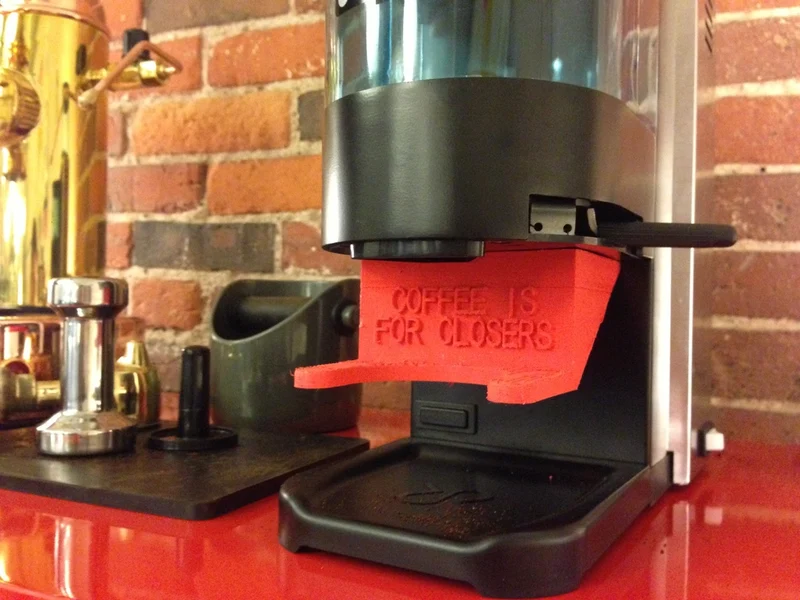 Fourchette de support de portafiltre réglable pour moulin à expresso Rancilio Rocky