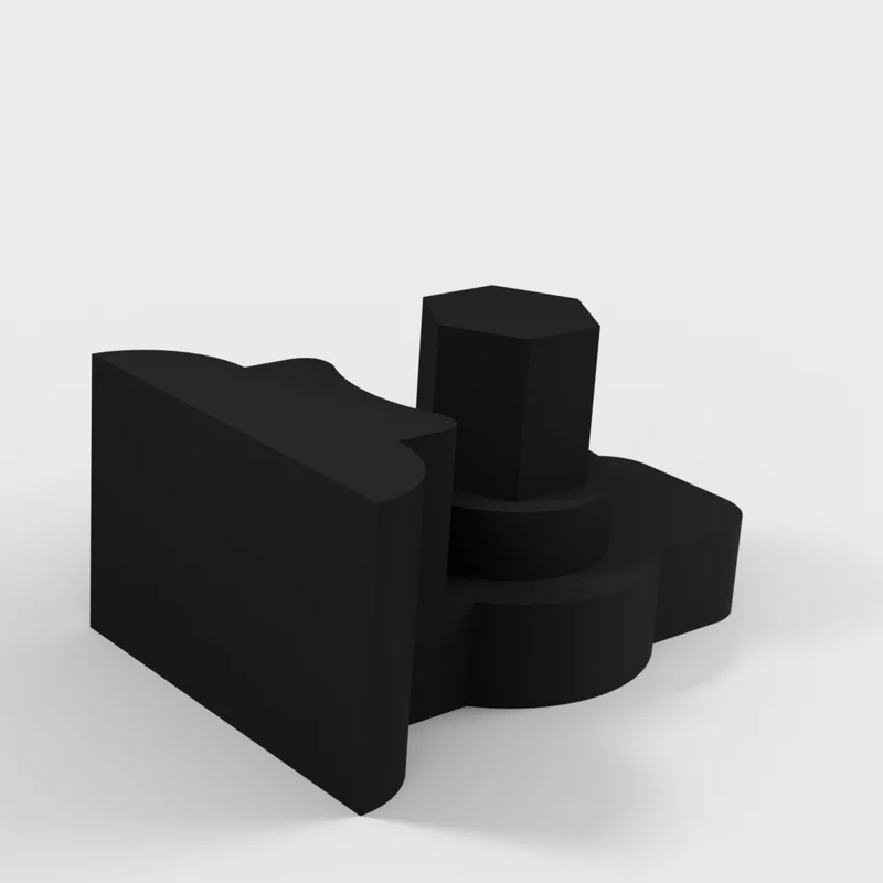 Accessoires de panier de machine à expresso VBM 58 mm : entonnoir et pied