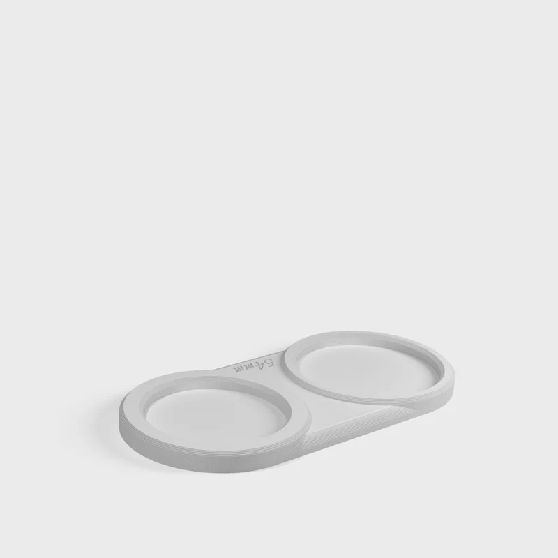 Tamper à café de 54 mm et tampon de distribution pour la préparation de l'espresso