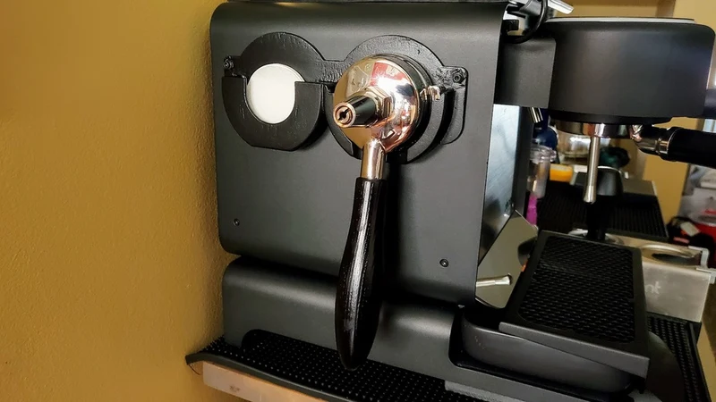 Porte-filtre et support de papier à palet pour Decent Espresso DE1