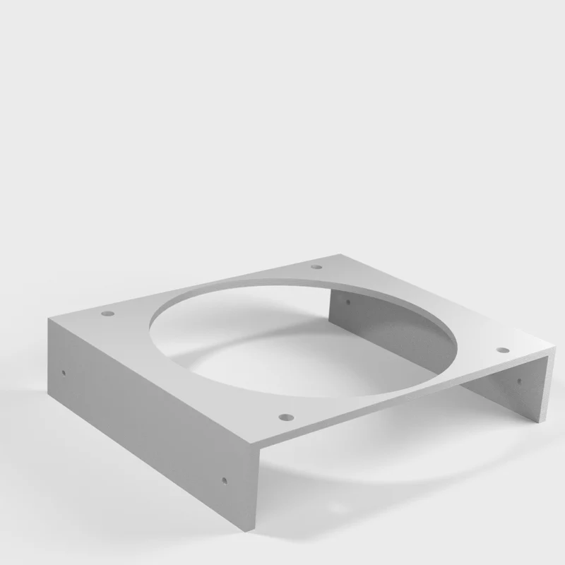 Support de ventilateur pour baies de lecteur 5,25 pouces 120 mm