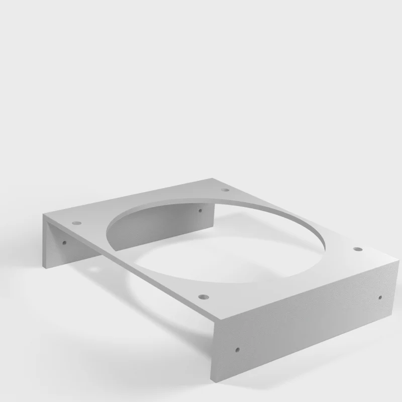 Support de ventilateur pour baies de lecteur 5,25 pouces 120 mm