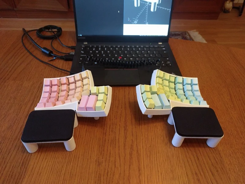 Support de poignet ergonomique pour clavier Dactyl