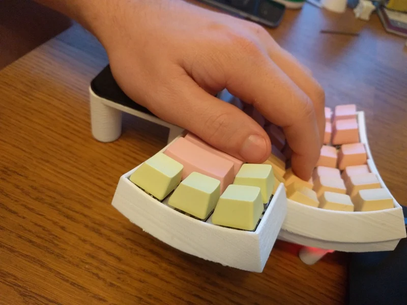 Support de poignet ergonomique pour clavier Dactyl
