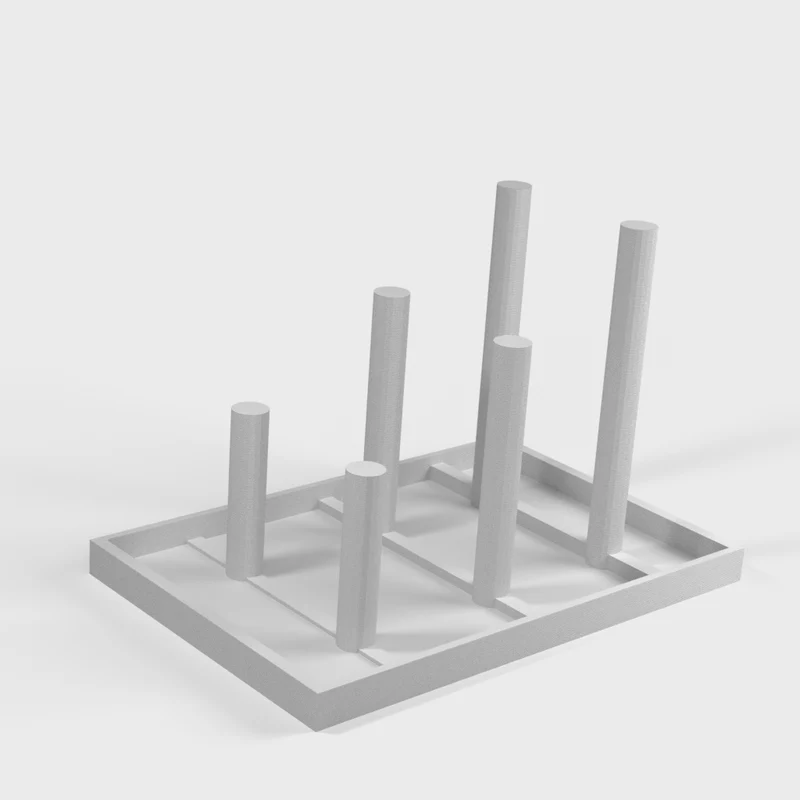 Séchoir compact pour biberons et tétines