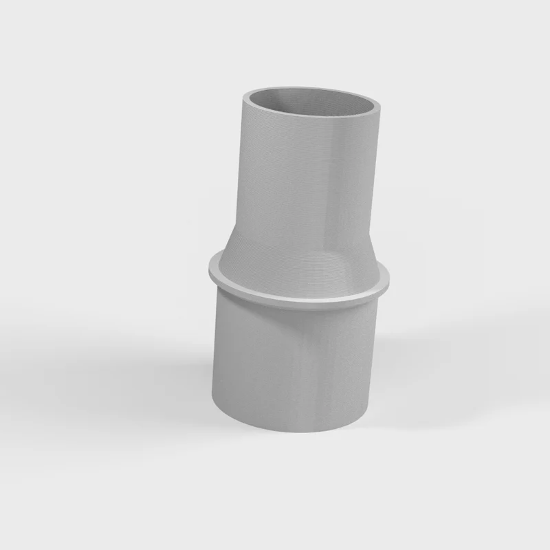 Adaptateur de tuyau d'aspirateur : Miele 35 mm ID vers MultiFit 31 mm OD