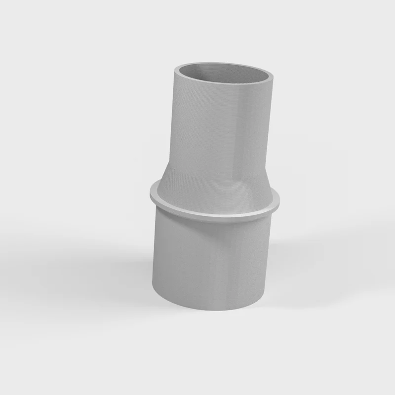 Adaptateur de tuyau d'aspirateur : Miele 35 mm ID vers MultiFit 31 mm OD