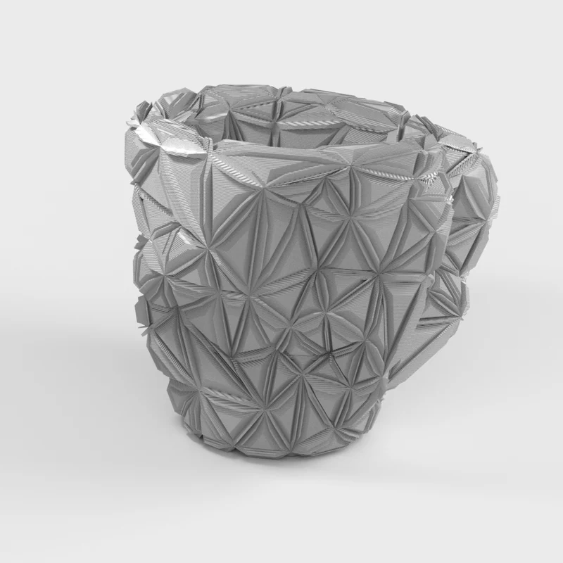 Tasse à Expresso Broyé - Design Unique
