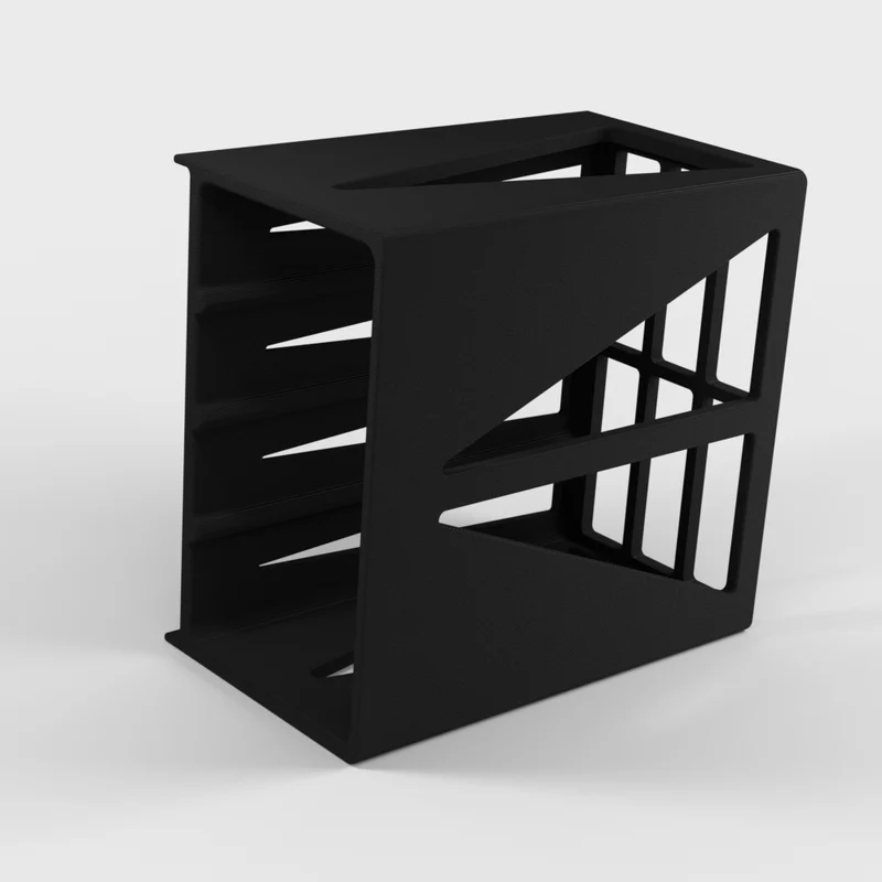 Support peu encombrant pour imprimante d'étiquettes thermiques