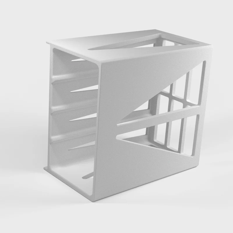 Support peu encombrant pour imprimante d'étiquettes thermiques