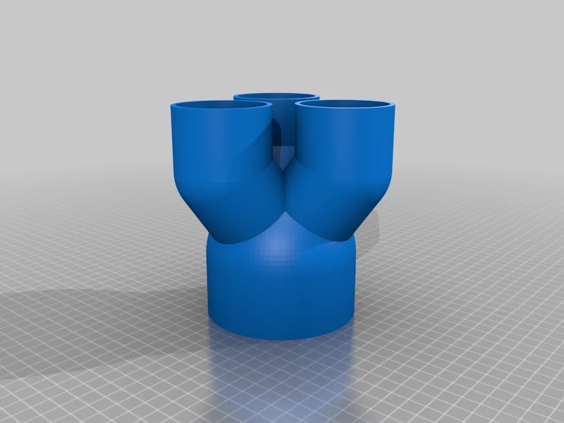 Adaptateur PVC efficace de 4 à 2 pouces pour dépoussiérage