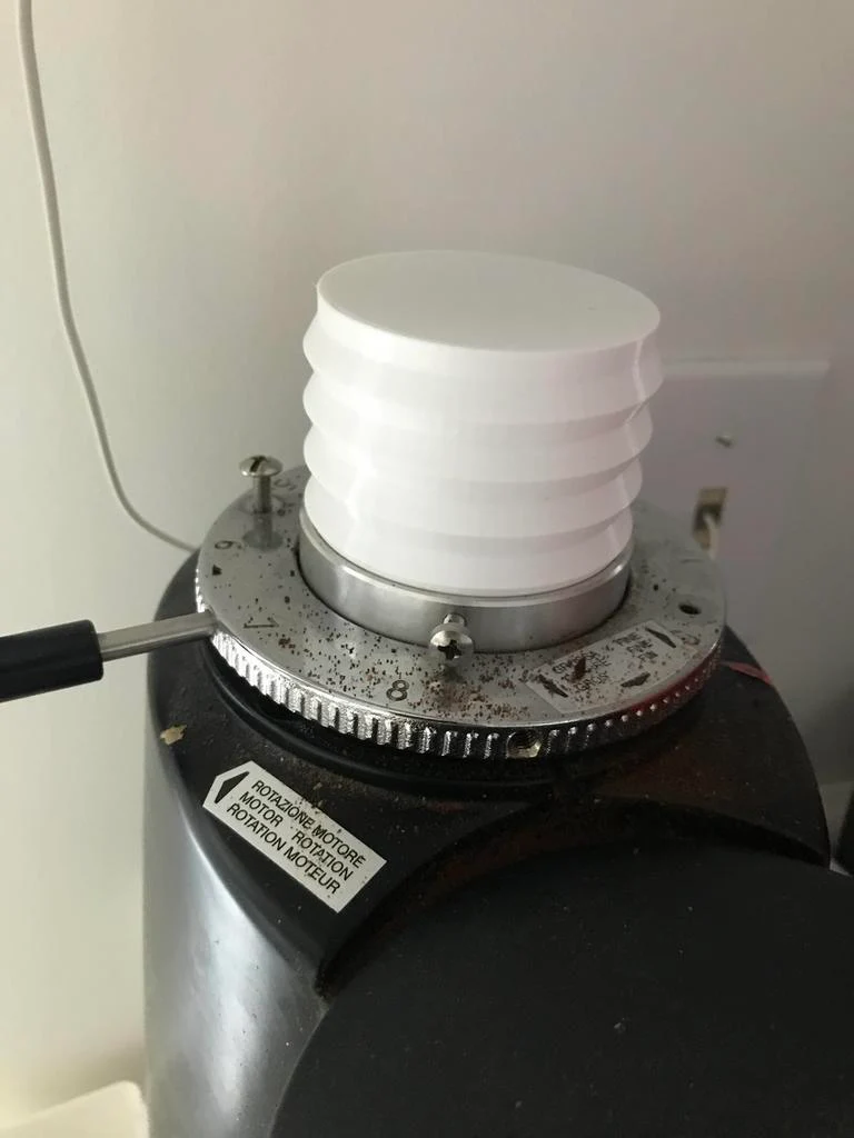 Dosette paramétrique pour moulin à expresso à dose unique