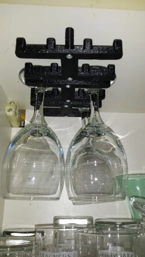 Porte-verre à vin pratique