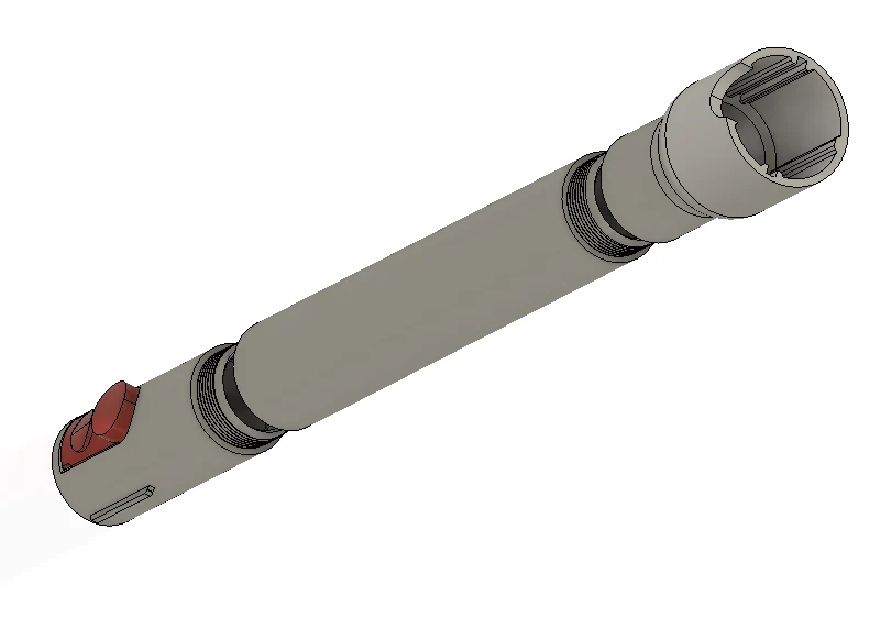 Tuyau d'extension pour aspirateur Dyson V10