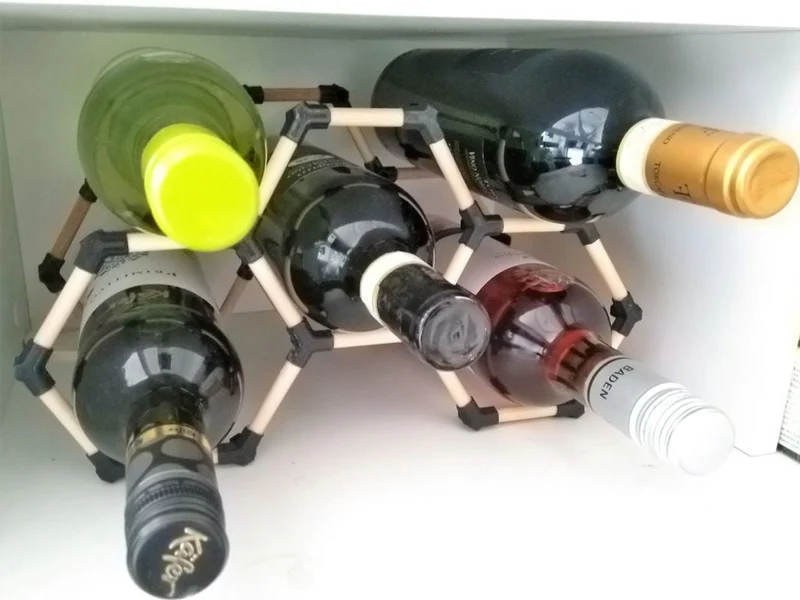 Étagère à vin modulaire