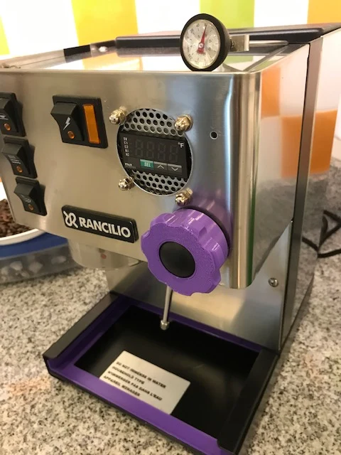 Amélioration du bouton de vapeur Rancilio Silvia V1