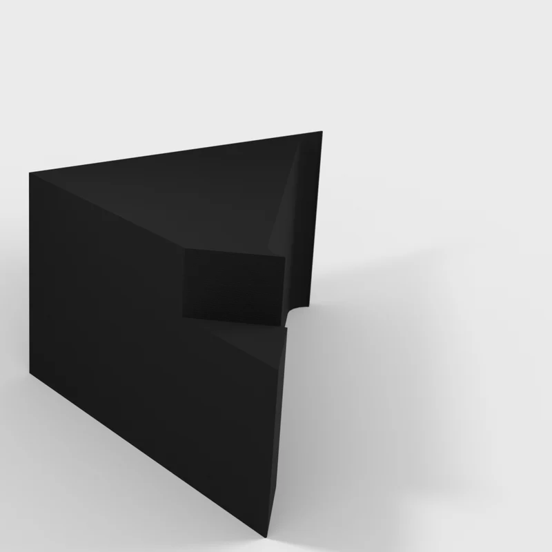 Support d'angle pour la station de charge de l'aspirateur robot Cecotec Conga