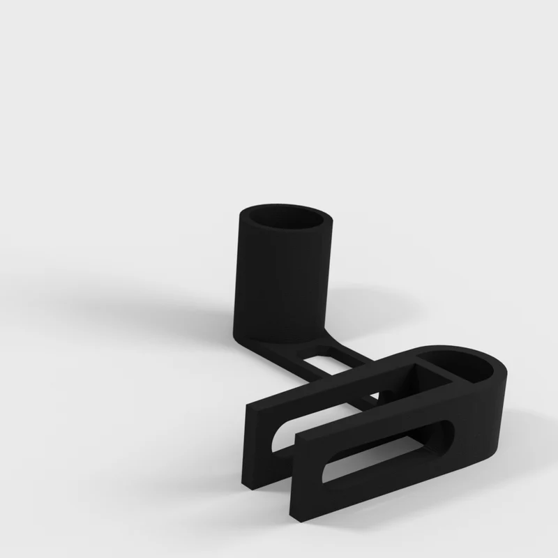 Porte-essuie-tout pour étagères en bois de 19,5 mm