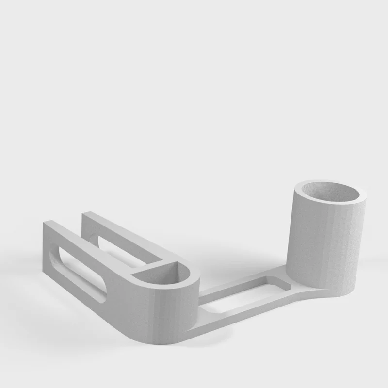 Porte-essuie-tout pour étagères en bois de 19,5 mm
