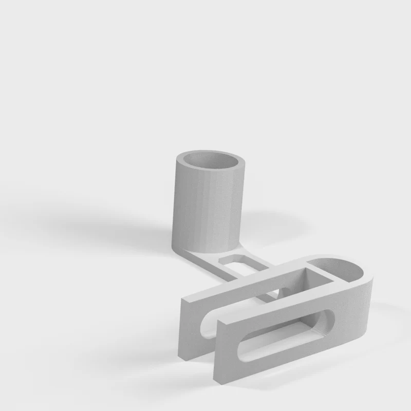 Porte-essuie-tout pour étagères en bois de 19,5 mm
