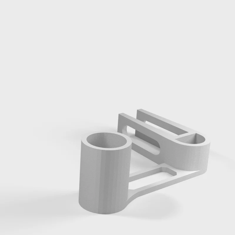 Porte-essuie-tout pour étagères en bois de 19,5 mm