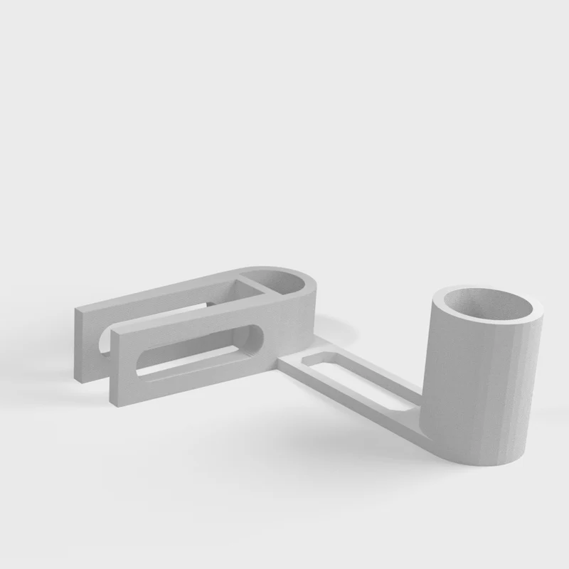 Porte-essuie-tout pour étagères en bois de 19,5 mm