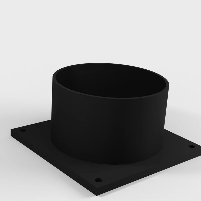 Plaque de raccordement pour aspirateur de 2 1/4 pouces