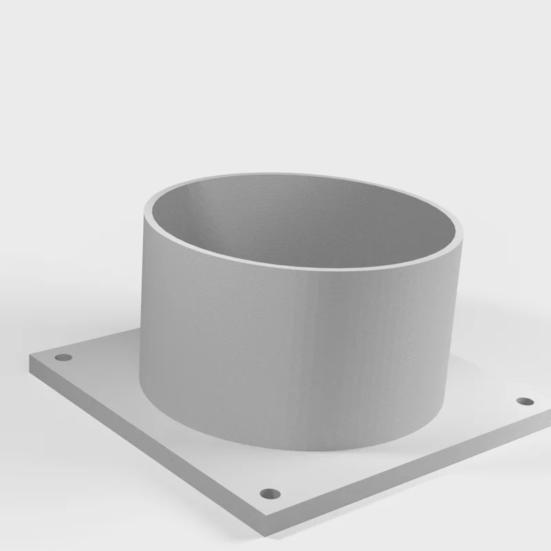 Plaque de raccordement pour aspirateur de 2 1/4 pouces