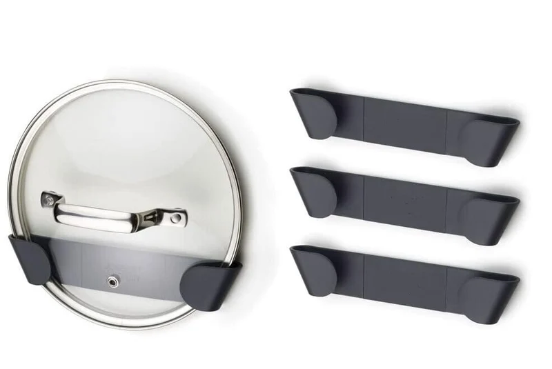 Organisateur de porte d'armoire pour couvercles de casseroles