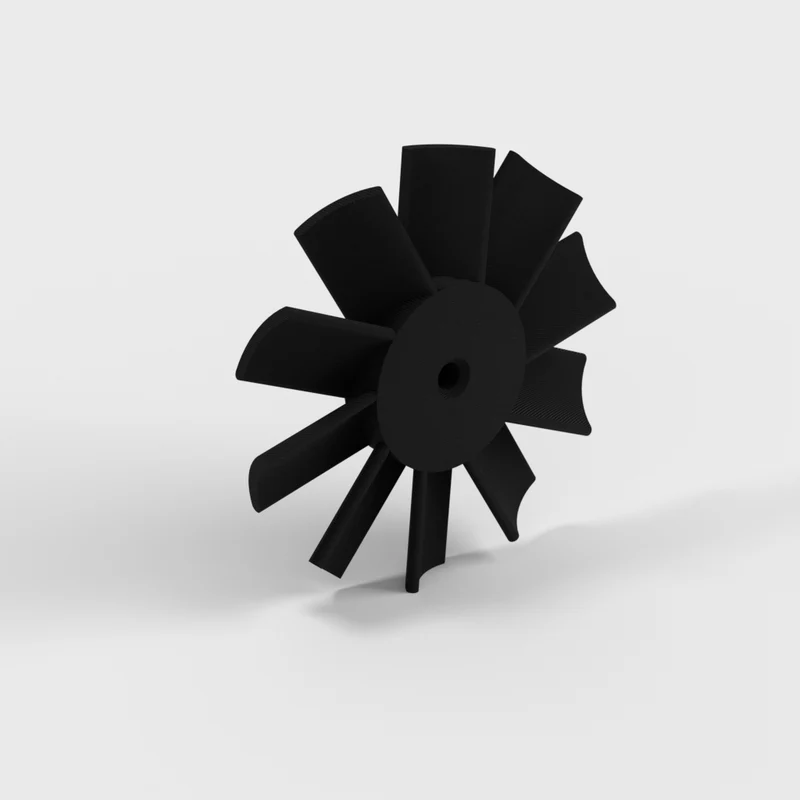 Ventilateur de refroidissement du moteur d'aspirateur Ametek 116763-13