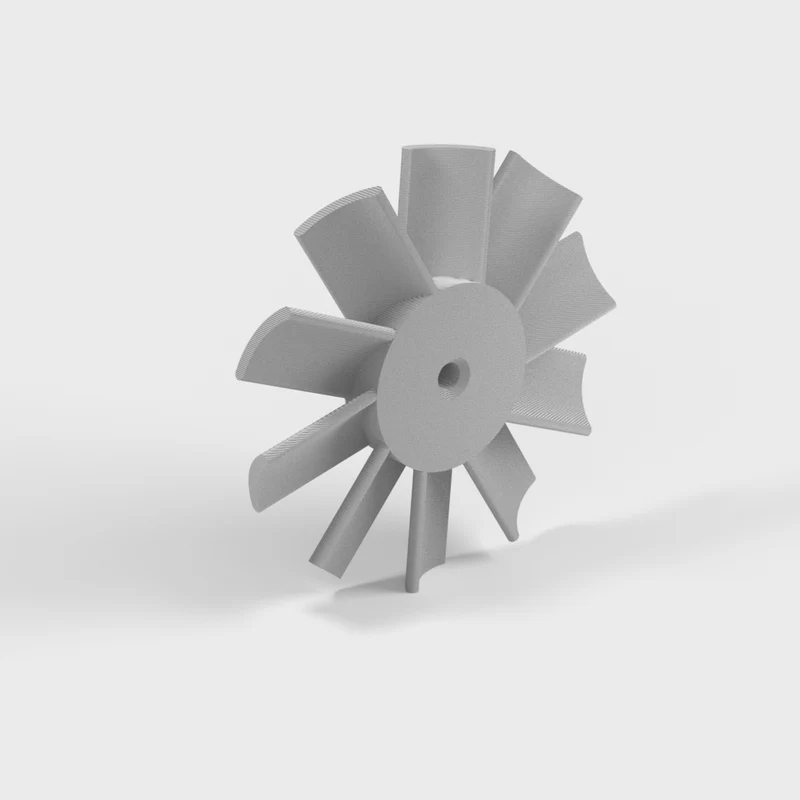 Ventilateur de refroidissement du moteur d'aspirateur Ametek 116763-13