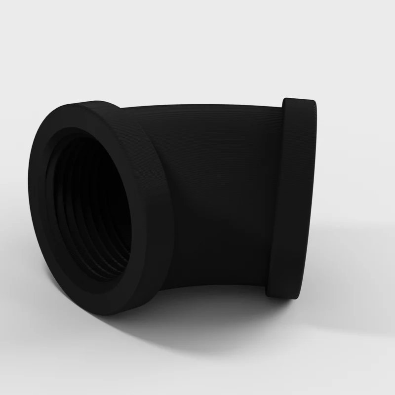 Coude à 45 degrés NPT 3/4"