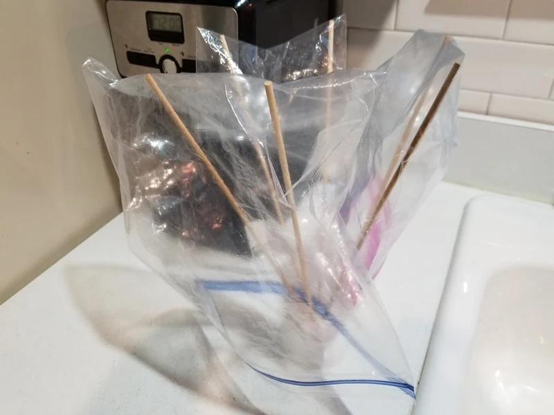 Séchoir réutilisable pour sacs en plastique et sacs Ziplock