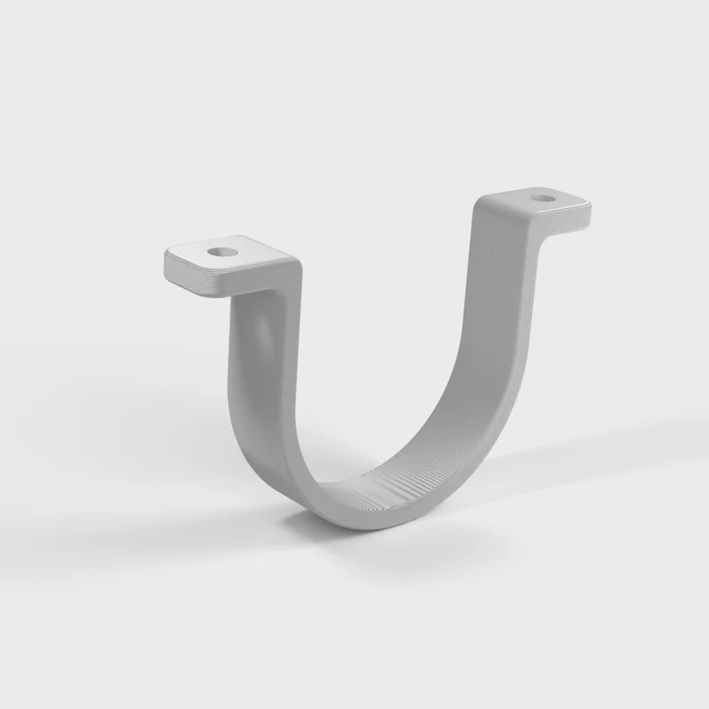 Support de montage flexible pour tuyau d'aspirateur central de 50 mm