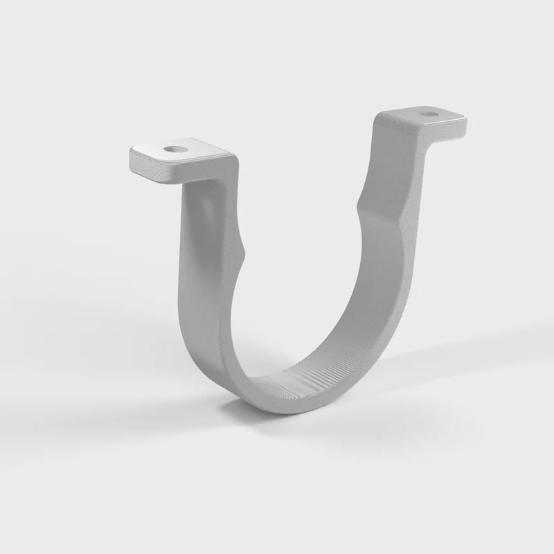 Support de montage flexible pour tuyau d'aspirateur central de 50 mm