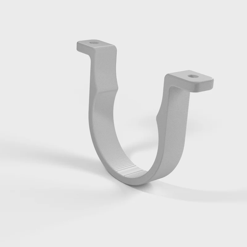 Support de montage flexible pour tuyau d'aspirateur central de 50 mm