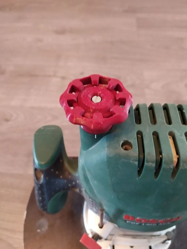 Bouton de remplacement pour défonceuse Bosch POF 1400 - Style soupape