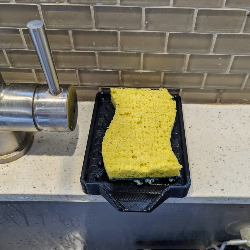 Porte-savon auto-drainant pour cuisine et salle de bain